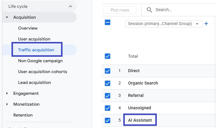 ai-search traffic